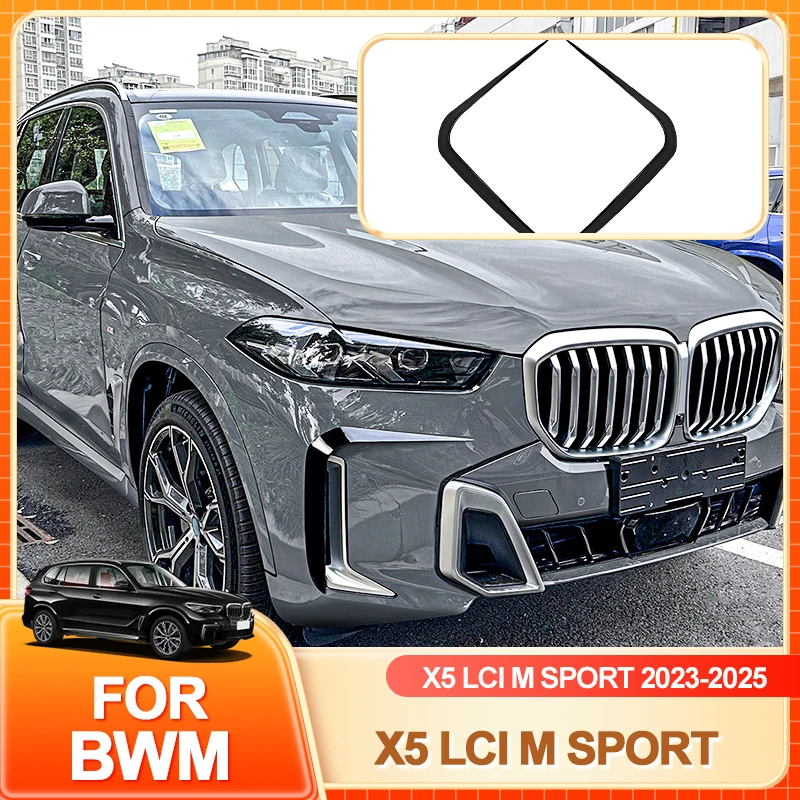 

Glasses Holder Hot For BMW X5 G05 LCI M Sport 2023-2025 Front Bumper Lip Splitter Fog Lamp Grill Spoiler Cover Air Vent Wind