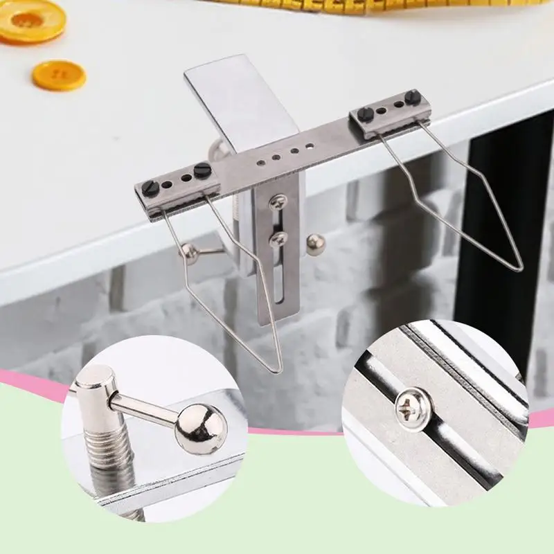 Button Threader For Sewing Machine Double-Headed Helper Tool Button Assist Tool Manual Clamp Fast Sewing Machine Accessories