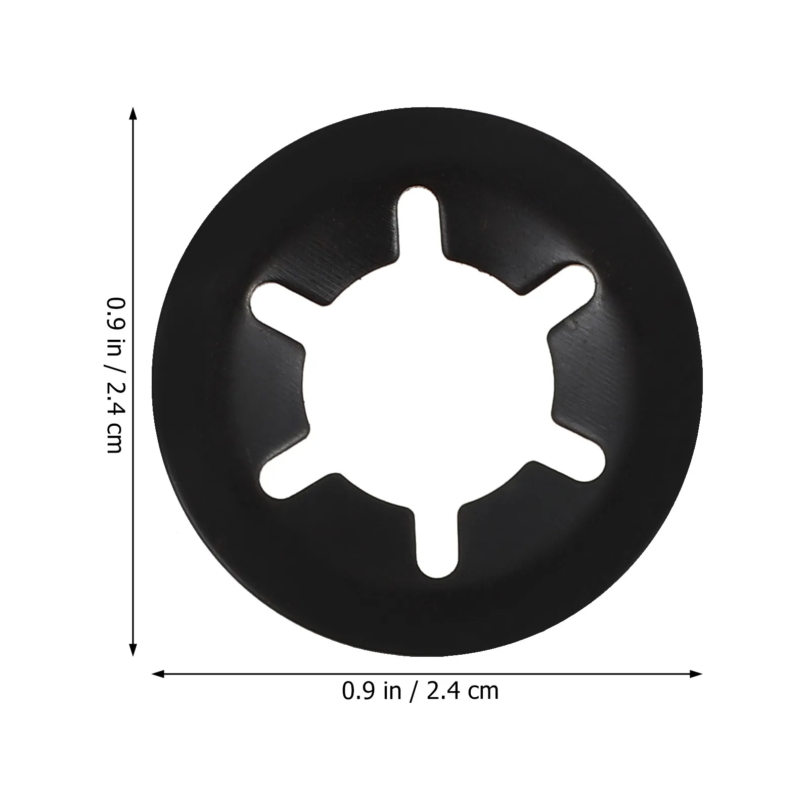 280Pcs Serrated Washers Internal Tooth Durable Fasteners Replacement Maintenance Internal Tooth Serrated Washer