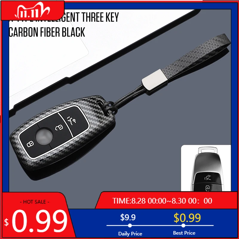 

Внутренние наклейки Чехол для ключей от автомобиля для Mercedes Benz E S G Class GLC CLE CLA GLB GLS W177 W205 W213 W222 X167 AMG E200 E260 Sh