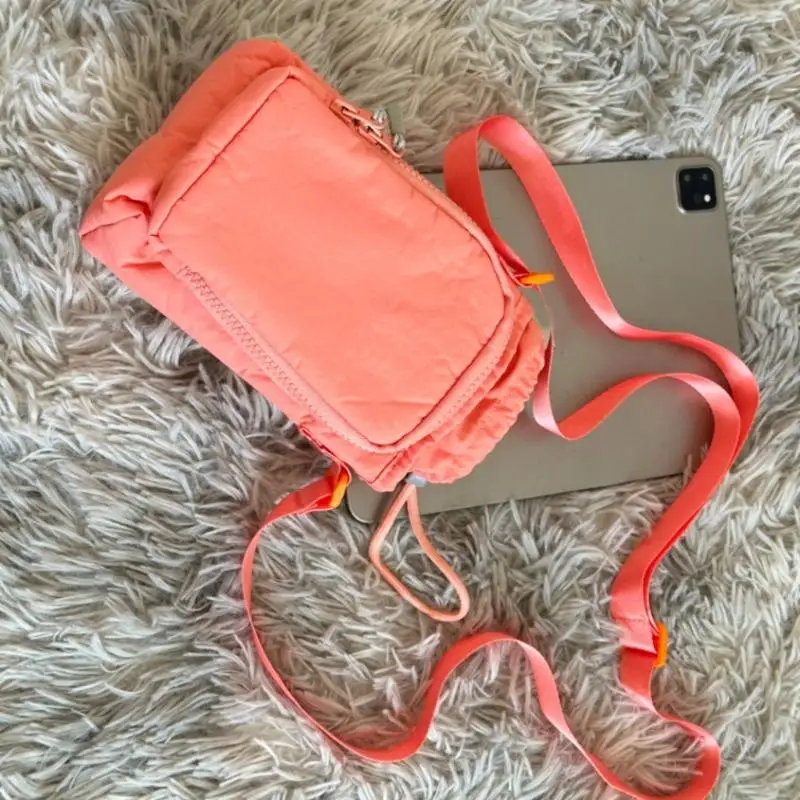 

Water Bottle Holder Slings Bag Nylon Water Bottle Carriers Crossbody Bag Outdoor Water Bottle Cover with Strap Unisex 547A