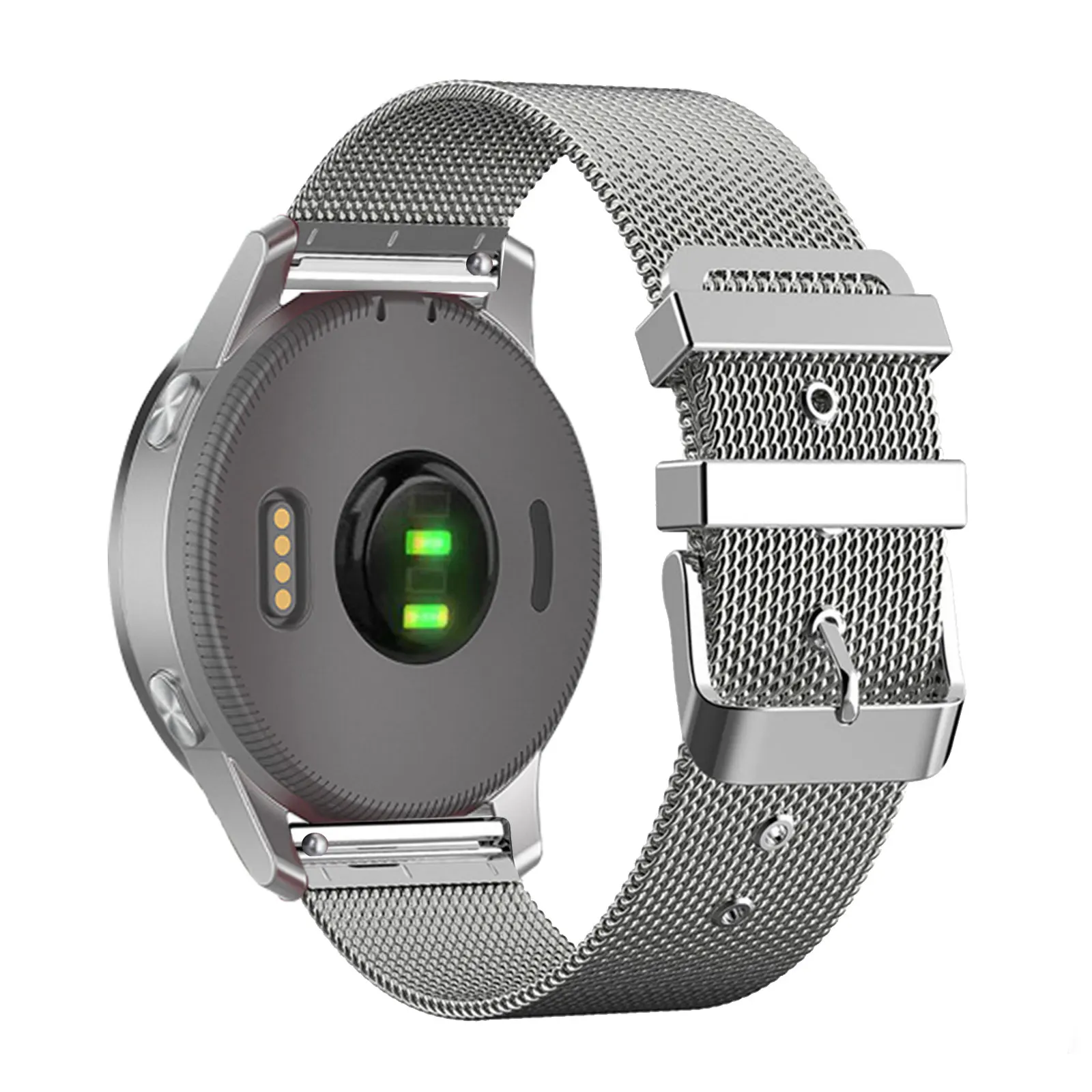 

Классические ремешки для ацетатного ремешка Garmin Vivoactive/Vivoactive, регулируемый ремешок из металлической сетки