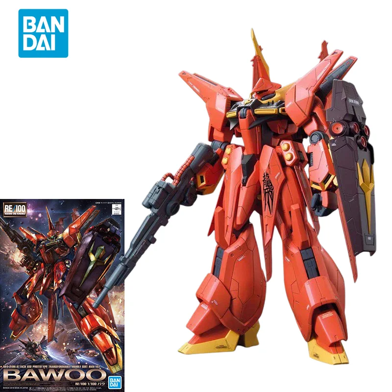 bandai-genuine-re-1-100-anime-bawoo-amx-107-action-figure-modello-da-assemblare-giocattoli-da-collezione-ornamenti-regali-per-bambini