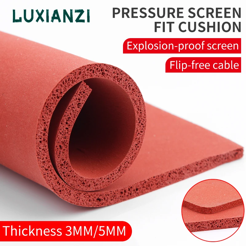 LUXIANZI Laminating Machine Silicone Pad Super Soft Sponge Foam Board High Temperature Resistant Pad Pressing Mat Phone Repair