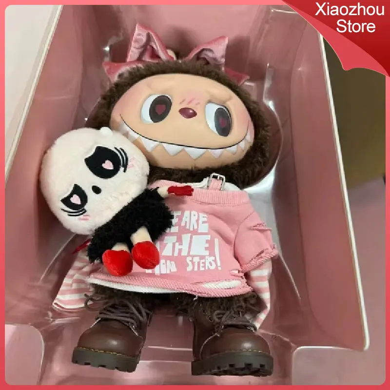 Labubu The Monster Vinyl Plush Doll Pulling Cloth Valentine'S Day Gift Box Catch Me Lf You Like Me Series Cute Girl Toy Gift