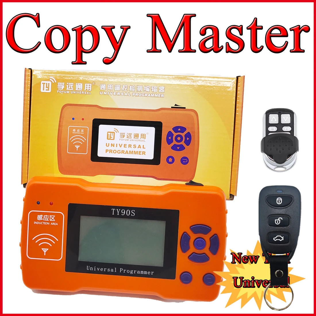 TY90S Remote Copy Master Universal Remote Control Programmer Digital Counter Frequency Tester DataRC Cloner for Locksmith Tool