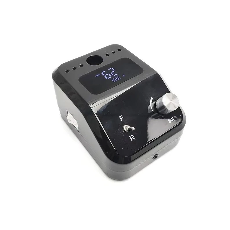 

Pravite Label Cordless Nail Drill Machine Rechargeable Desktop 35000rpm Professional Nail Drill With Foot Pedal