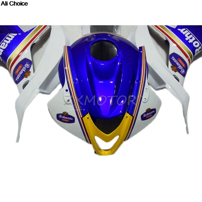 

Обтекатели для защиты кузова для Honda CBR600RR F5 2007 2008, сине-белый комплект обтекателей с панелью cbr600rr f5 07 CBR 600 RR 08 ABS57