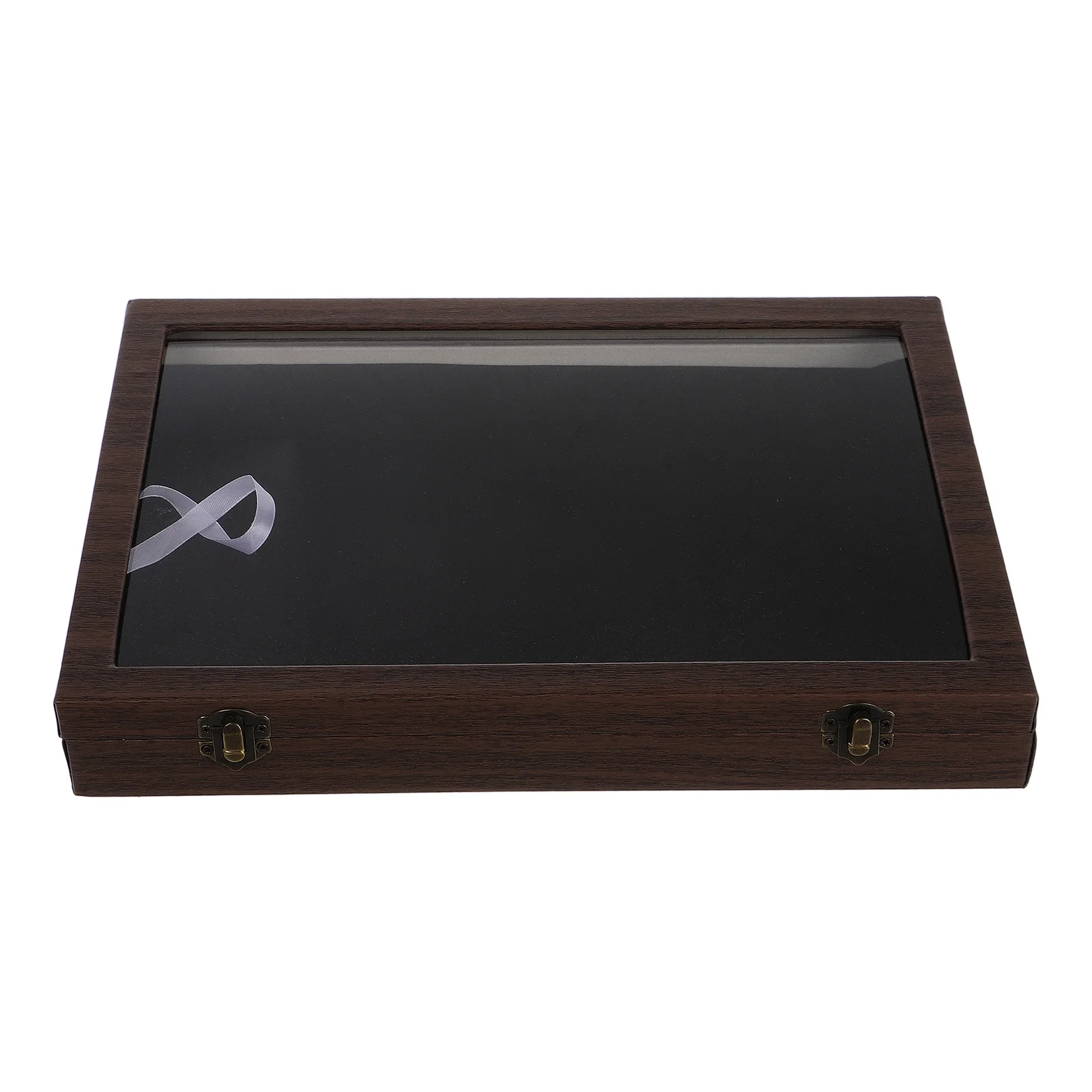 

Large Capacity Badge Storage Box Transparent Lid Medal Organizer Brooch Display Case Pin Collection Holder Jewelry Display Box