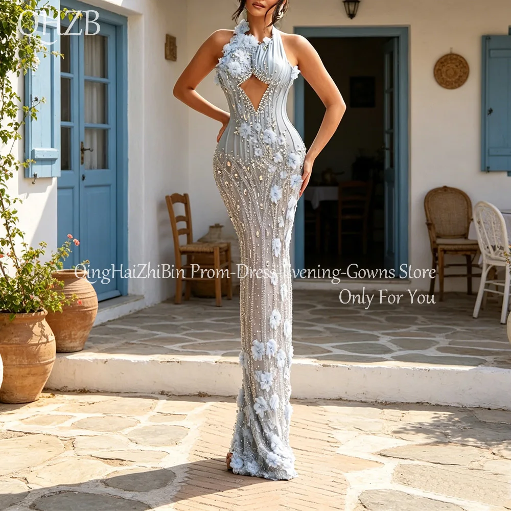 

Customized New In Luxury Beads Long Evening Dresses for Special Occasions Floor-Length Mermaid Women Gala Prom Party Dress 2026