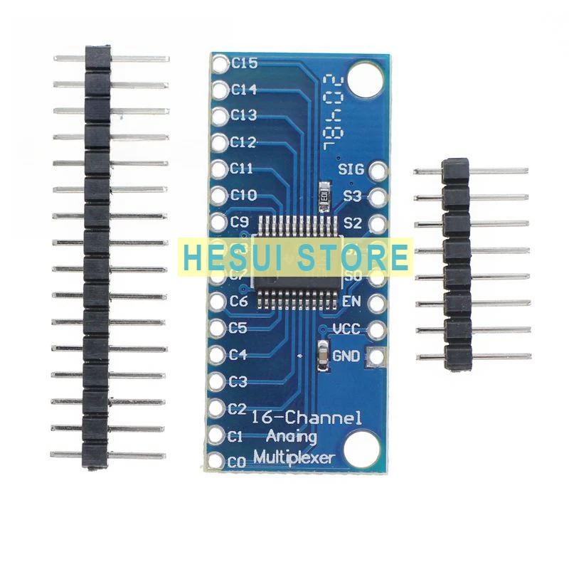CD74HC4067 высокоскоростной 16-канальный аналоговый мультиплексор CMOS