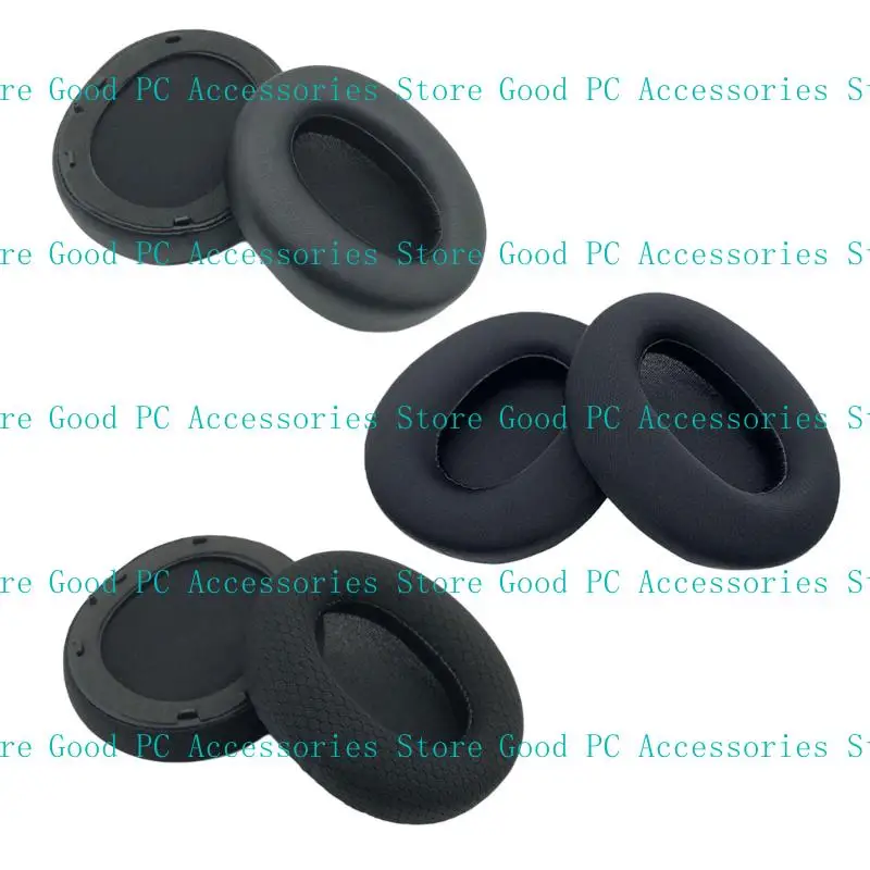 

1Pair Ear Pad Replacement Protein Leather Earpads Ear Cushions Sponges Cover Earmuffs for W820NB Headphones