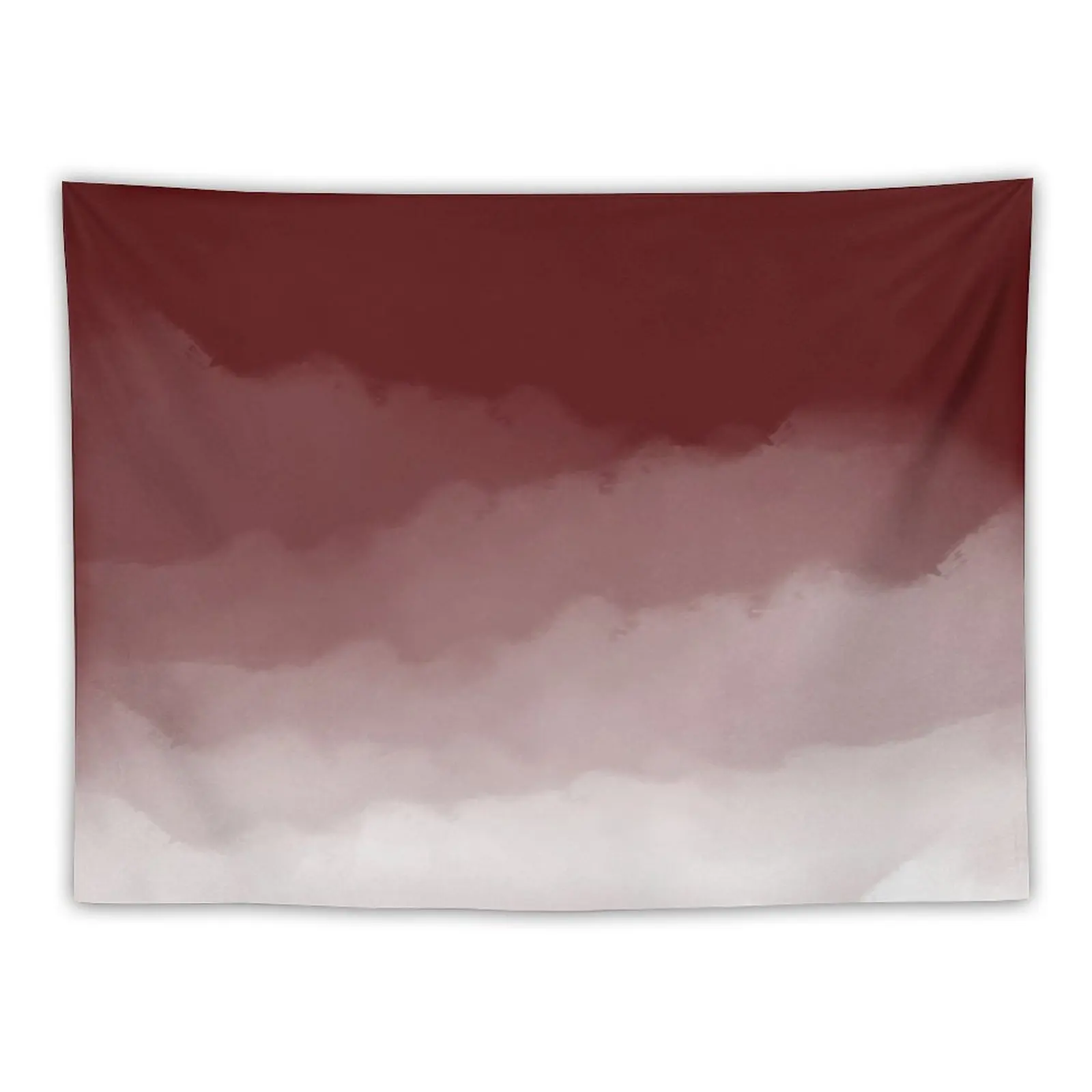 

Maroon Watercolor Ombre (maroon/white) Tapestry Bedroom Decorations Home Decor Bedrooms Decorations Anime Decor