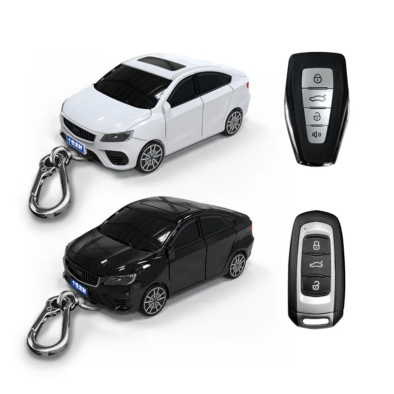 

Для Geely Binrui набор ключей, модель автомобиля, защитный чехол для ключей с подсветкой