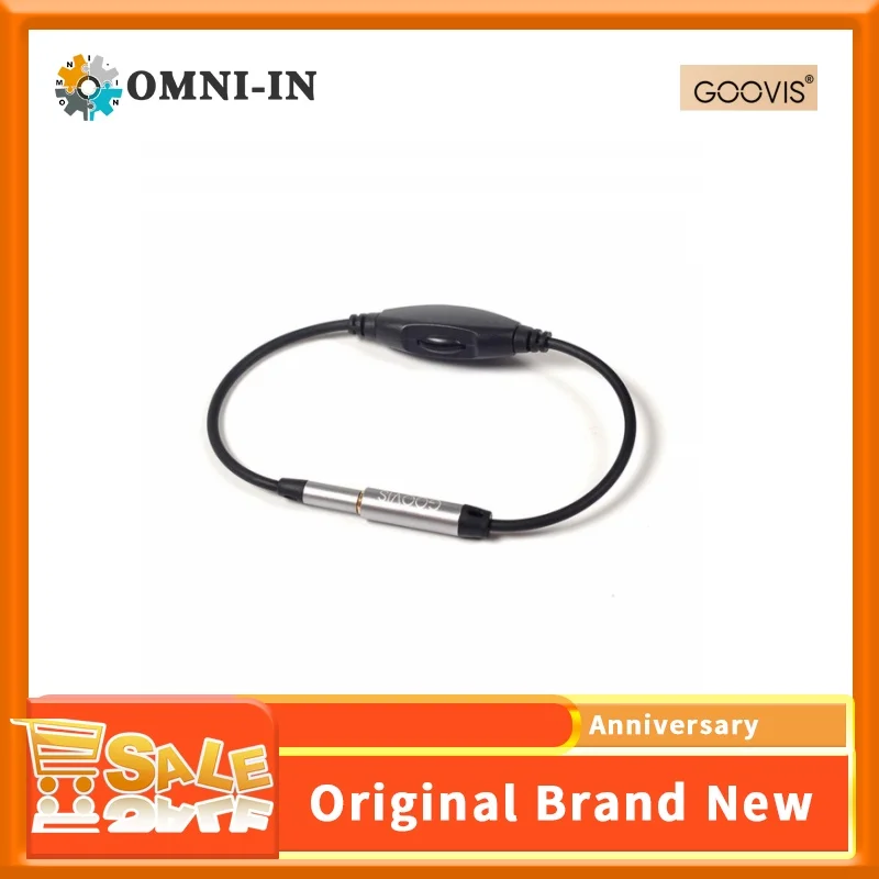 GOOVIS Audio Cable, Volume Adjustable, Audio Extension Cable for GOOVIS G2,GOOVIS Pro, GOOVIS Young VR Headset