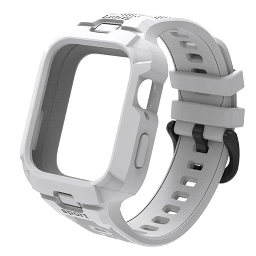 2 Stuks Siliconen Case + Band Voor Huawei Horloge Fit 3/4/4Pro/5/5Pro Band Volledige Cover case Armband Voor Huawei Horloge Fit 3 4 5 Band