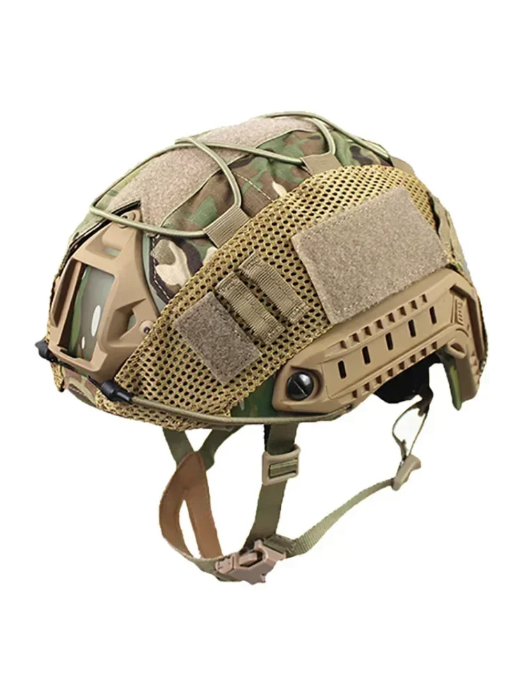 AliExpress NONE 1PCS Tactical Helmet Cover for Fast MH PJ BJ Helmet Airsoft Paintball Helmet Cover Accessories Cycling Net