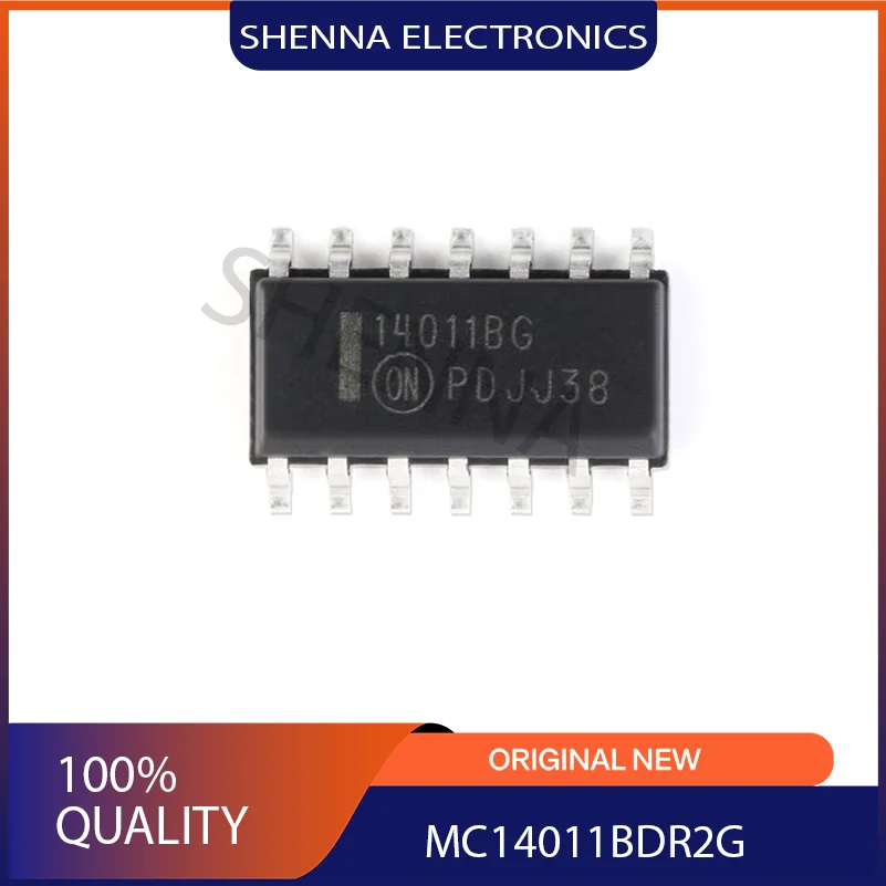 20PCS/Lot integrated ic MC14011BDR2G Packaging 14011BG  SOIC-14 Quad 2-Input SMT Logic Chips