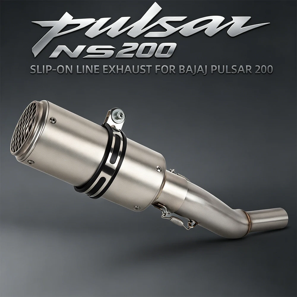 sport-racing-exhaust-tail-pipe-kit-street-bike-moto-escape-muffler-with-net-slip-on-line-for-ns200-bajajpulsarns200-bajaj-ns-200