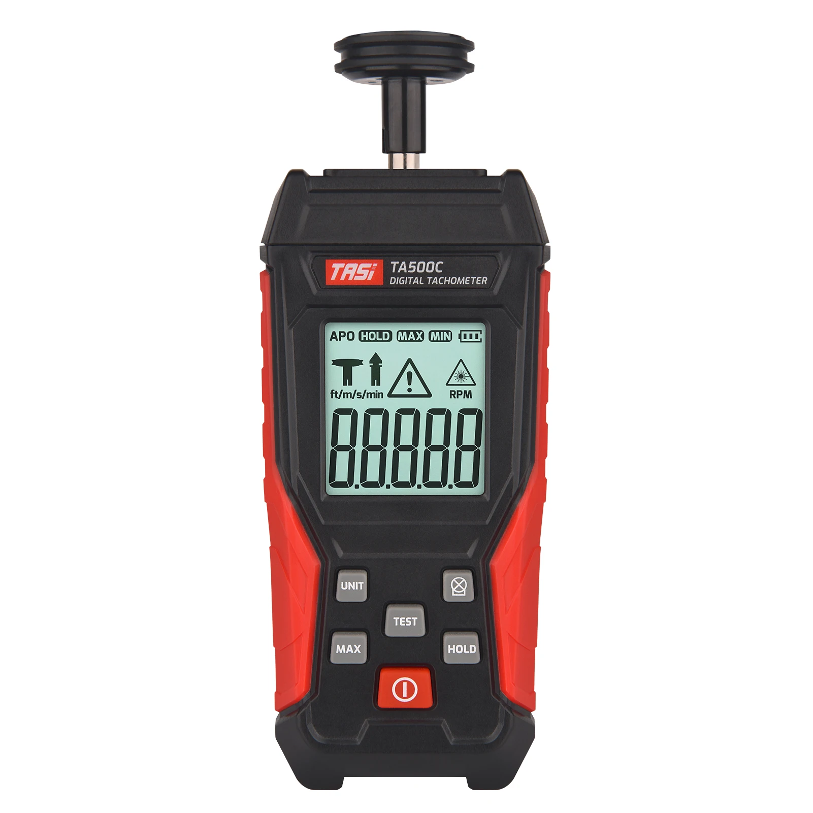 TASI 3~100000RPM High Accuracy RPM Tachometer Tachometer Contact & Non-contact Digital Tachometer Laser Photo Tachometer