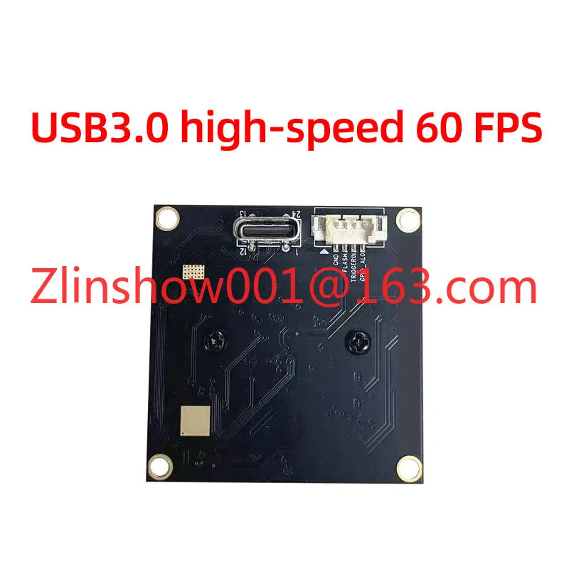 USB 3.0 Interface AR0234 /2MP  Color Global Shutter YUV 60 Frame Camera Supports External Trigger Photography.