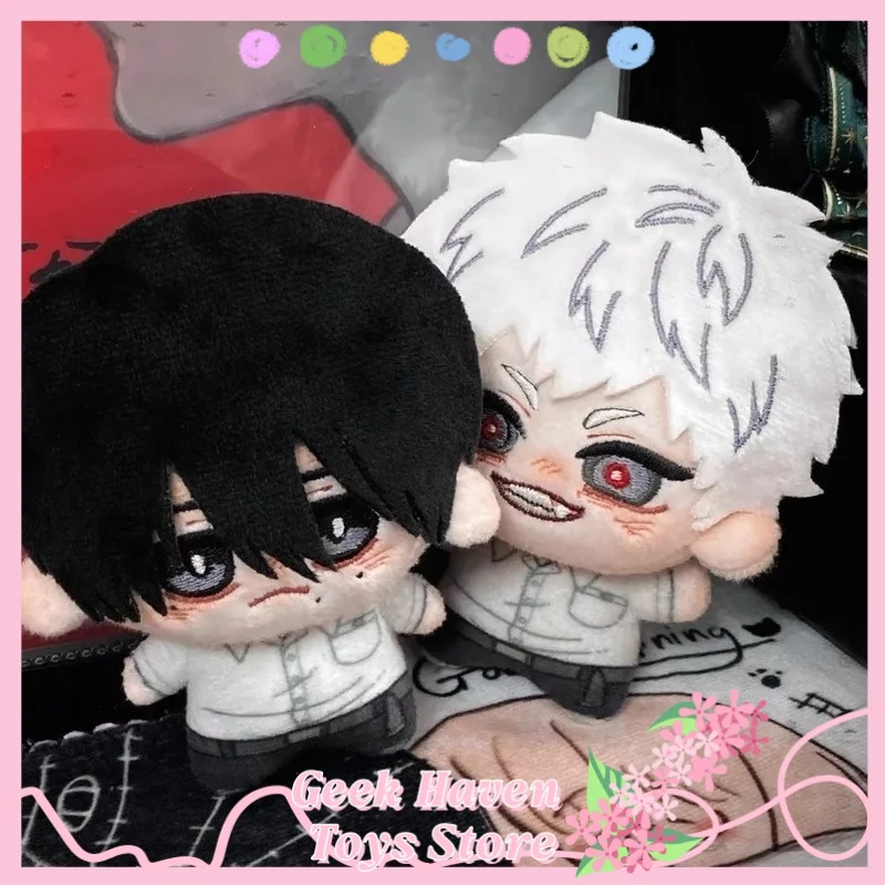 

Летняя Хьяру Дяд Йошики Цзюдика аниме косплей печать Nunu Q версия хлопковая кукла 10 см плюшевая подвеска рюкзак брелок