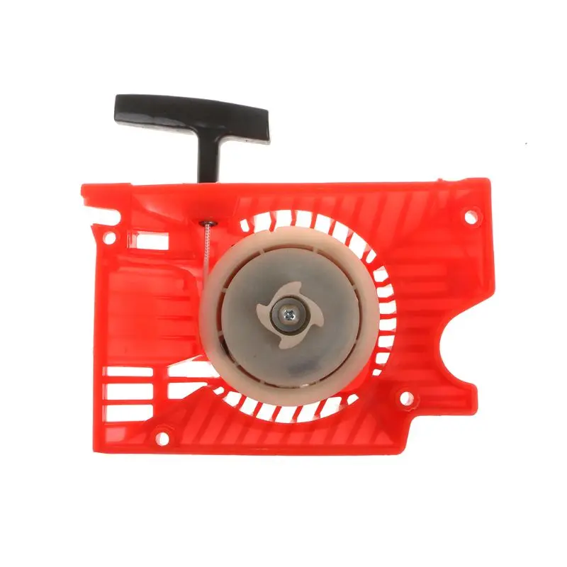 Lawn Mower Single Recoil Pull Start Starter For Chinese Chainsaw 4500 5200 5800