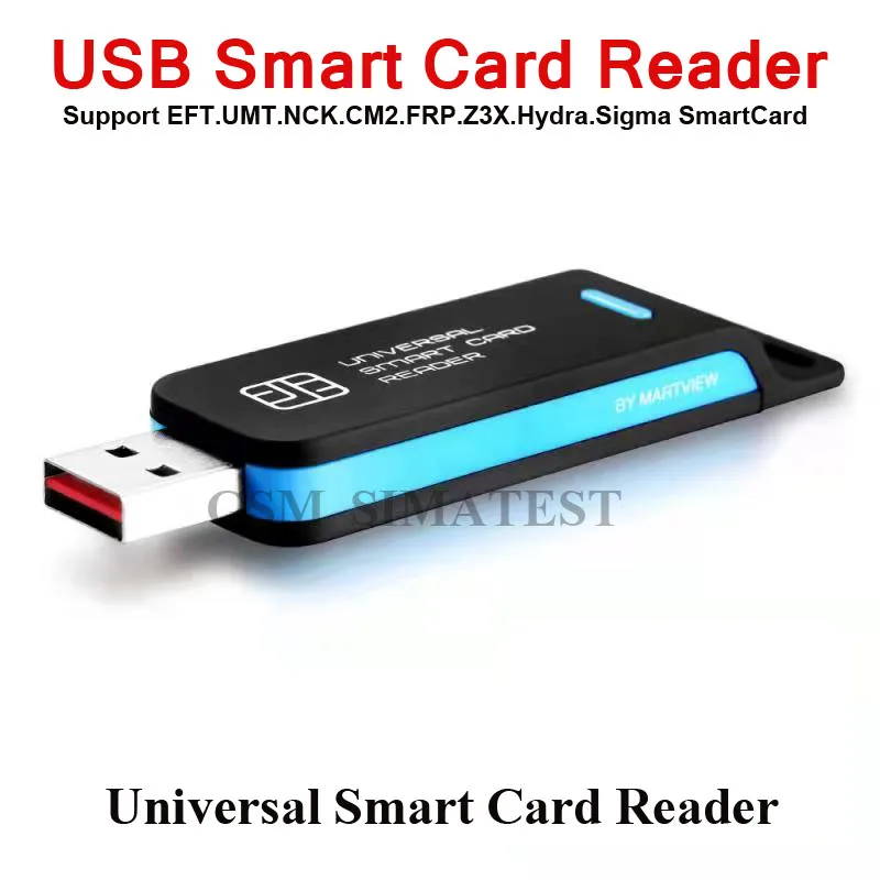 USB Smart Card Reader Support, EFT.UMT.NCK.CM2.FRP.Z3X.Hydra.Sigma Dongle