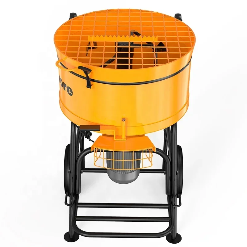 

Mobile small vertical flat mouth forced cement mortar mixer