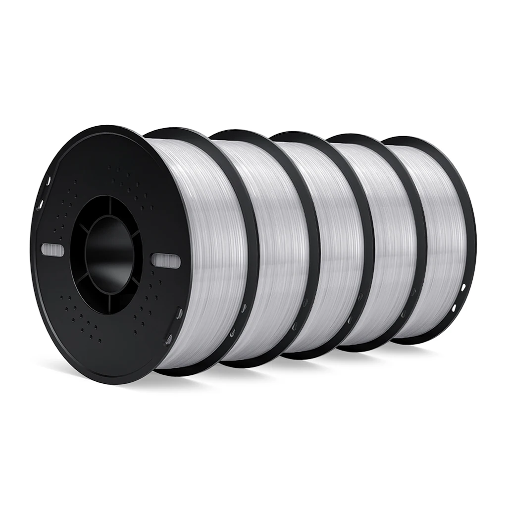 Filamento TPU para Impressora 3D ELEGOO 1.75mm 1kg, Dureza Shore 95A, Filamento TPU Flexível com Alta Resiliência e Elasticidade