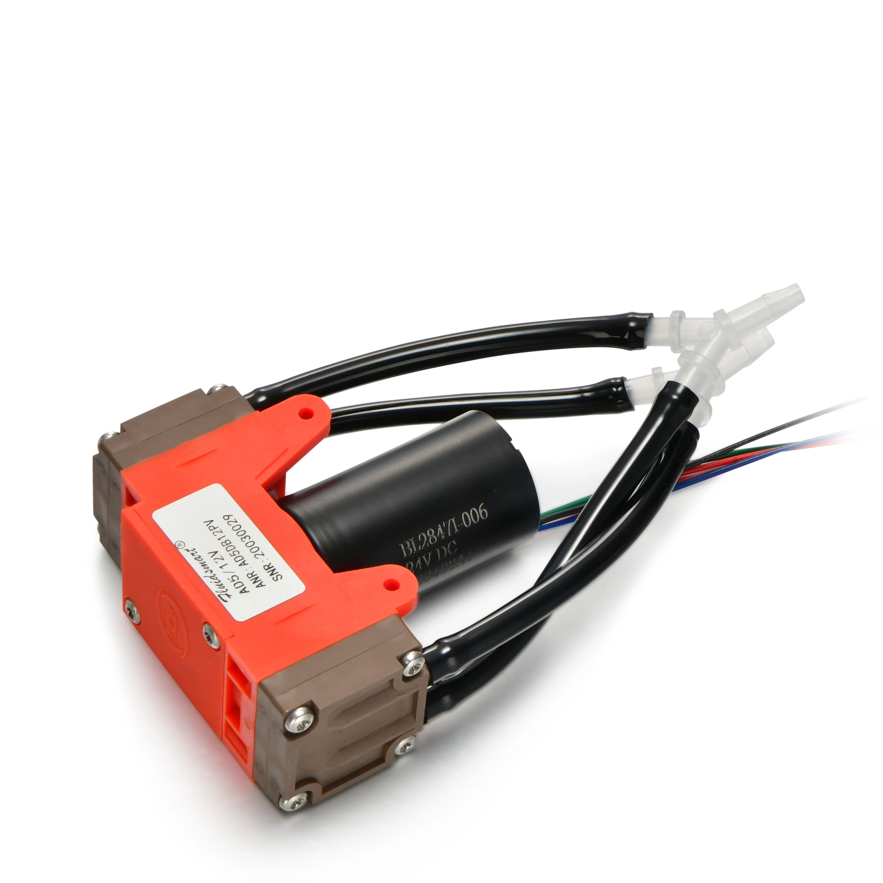 12V DC Brushless Motor Mass Flow CEMS Sampling Electric Mini Gas Pump Micro Vacuum Diaphragm