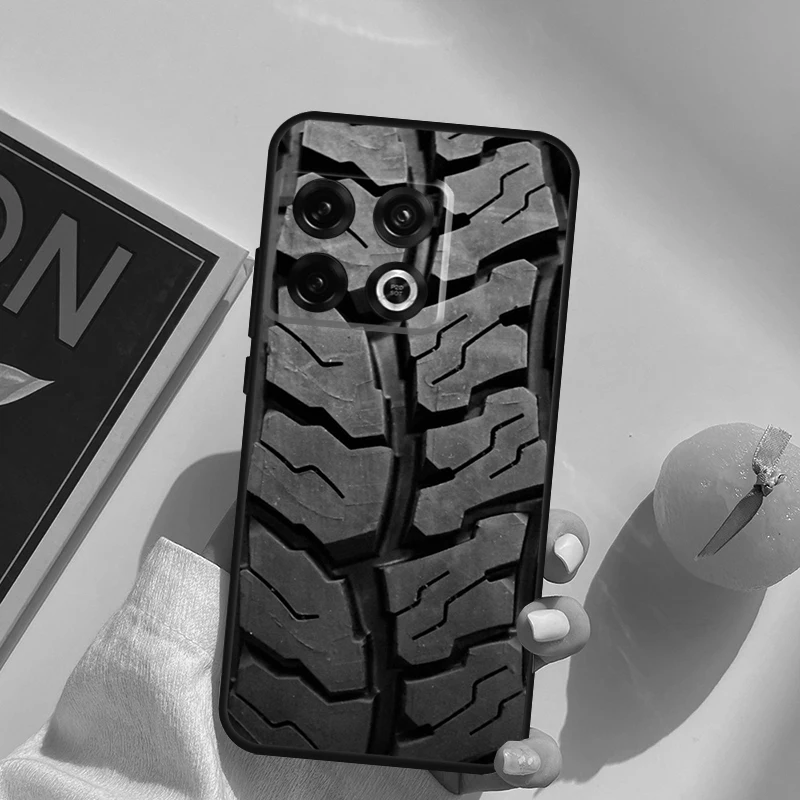 Tire Tread Wheel Case For OnePlus Nord N10 N20 N100 N200 CE 2 2T OnePlus Ace 9 11 10 Pro 8T 9R 10T 9RT Cover