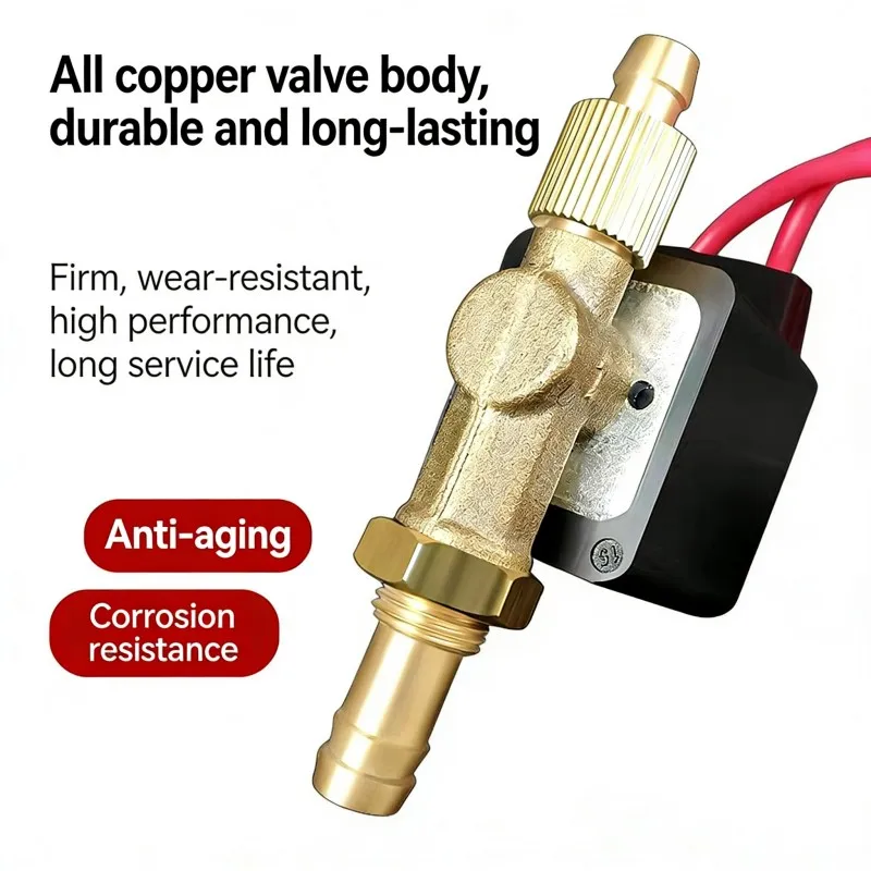 Universal Plasma Argon Arc Welding Gas Machine Solenoid Valve 2Position 2 Way Solenoid Valve 24v36v220v Welder Accessories 8Bar