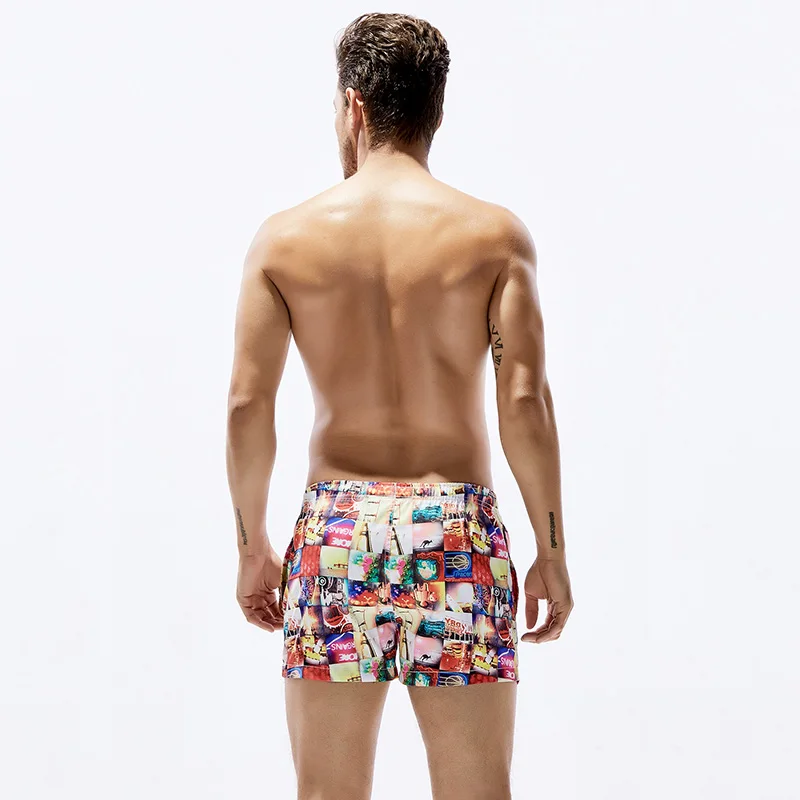Pantaloni casual da uomo larghi stampati casual orts Spor comodi a vita media gamba dritta antirughe primavera estate Faion