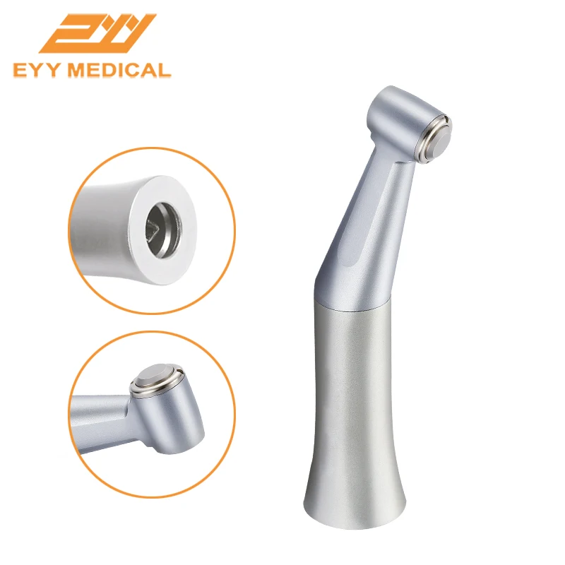 Dental Handpiece Kit com Contra Angle, Reta Externa Água Spray, Motor De Turbina De Ar, Baixa Velocidade, Odontologia Equipamento Ferramenta, 2