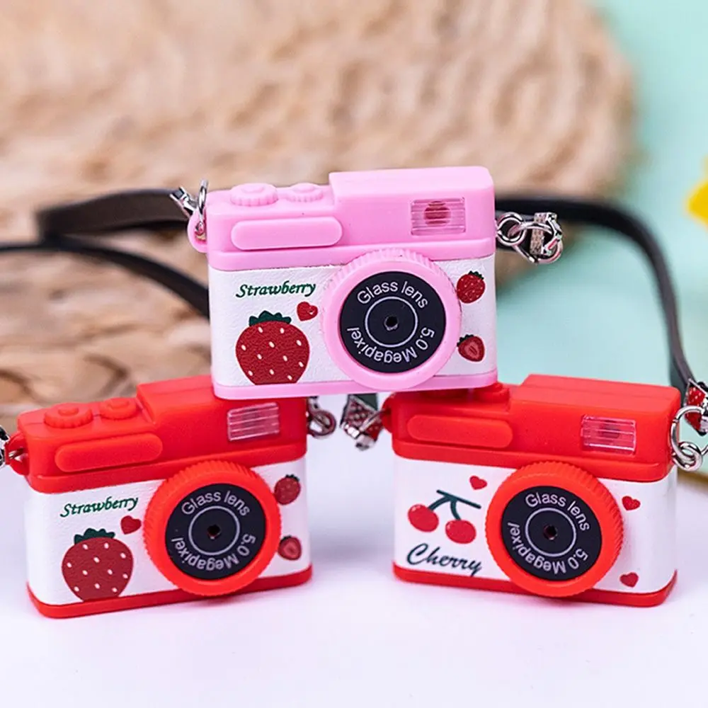 Multicolor Miniature Dolls Camera Photo Props Accessories Doll Accessories Kids Toys Shutter And Flash Camera