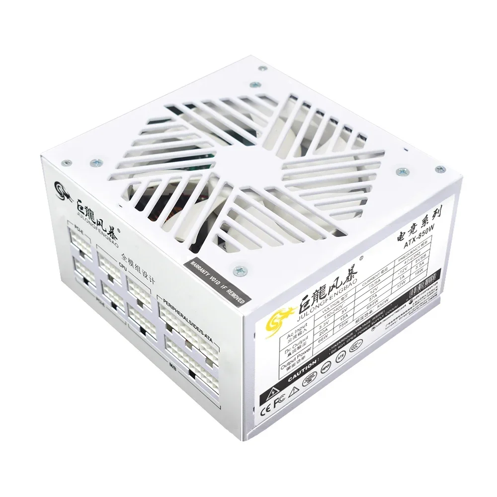 Imagem -03 - Atx 850w 12v Profissional E-sports Psu 80plus Dourado 20 Mais 4pin 1000w Fonte de Alimentação Modular por Computador Jogo Branco
