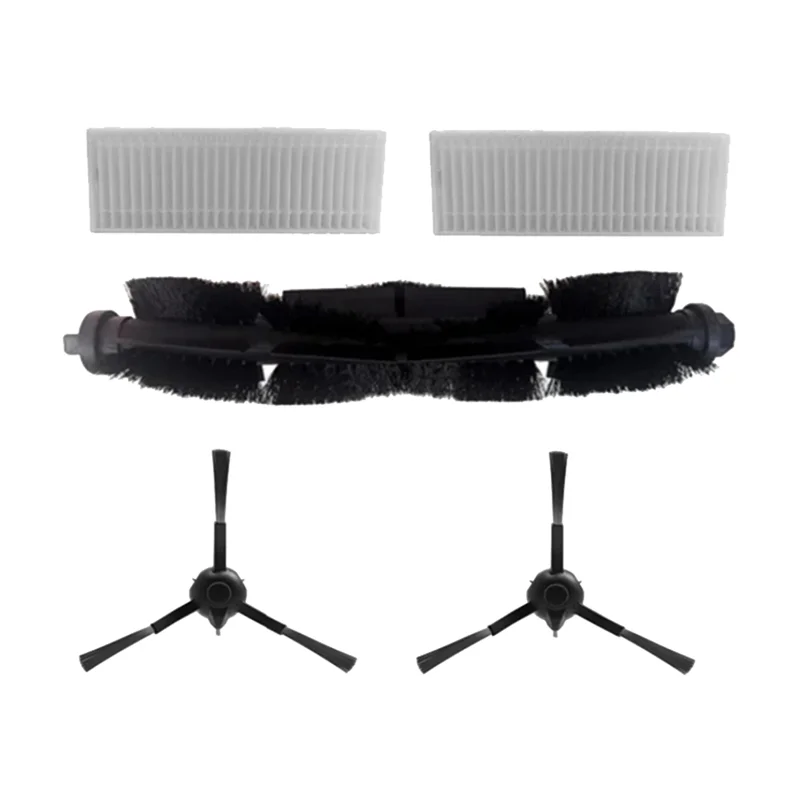 【RECOMMEND】para piezas de repuesto Rowenta x-plorer 70+ RR8497 RR8497WH-cepillo lateral principal y filtro Hepa para Robot aspirador