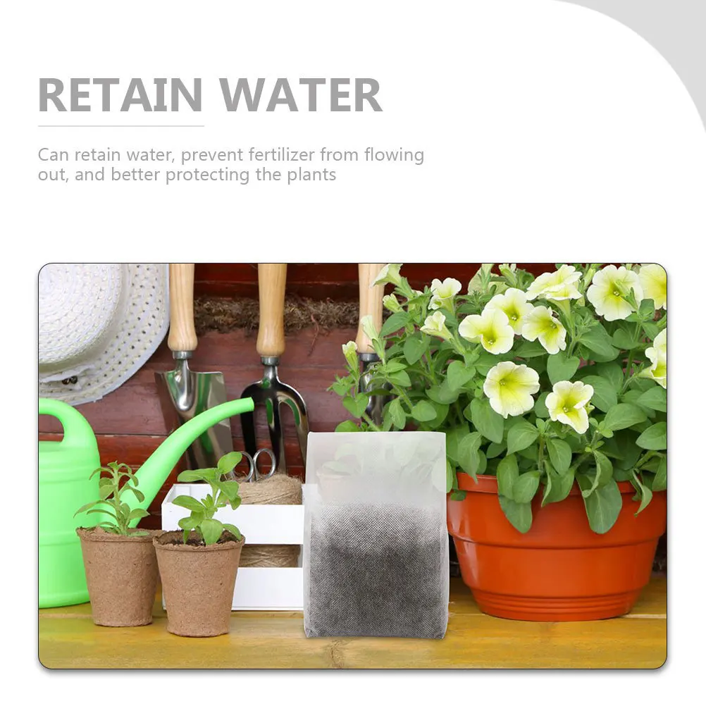 

500Pcs Non-Woven Plant Grow Bags Ventilated Pots for Potatoes Carrots Tomatoes Easy Transport Healthy Roots Plant Growing Bags