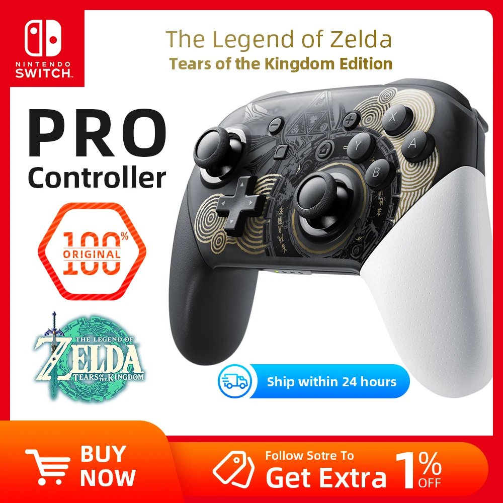 Pro Controller Original para Nintendo Switch: La Mejor Elección para Jugadores Exigentes