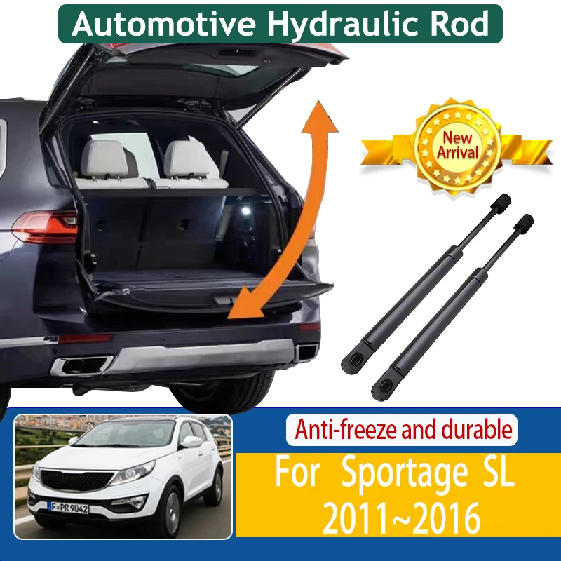 

Car Trunk Hydraulic Rod For Kia Sportage SL 2011~2016 Car Gas Lift Supporting Strut Prop Rods Shocks Damper Props Accessories