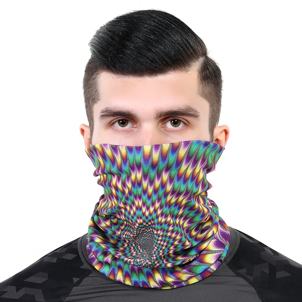 Passamontagna magico senza cuciture Unisex sport all\'aria aperta Bandana protezione solare ciclismo pesca maschera per il viso fasce maschili