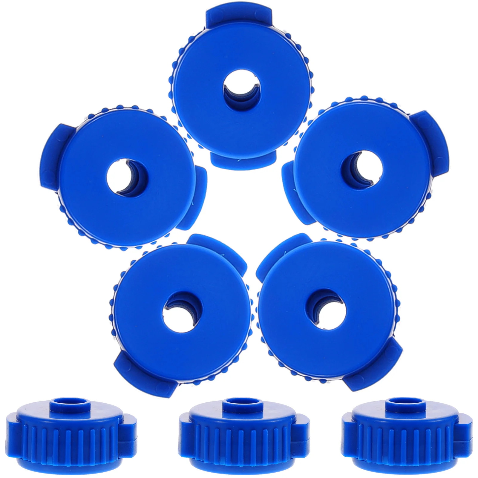 

8 Pcs Cymbal Quick Release Cap Durable Drum Parts to Disassemble Blue Replacement Kits