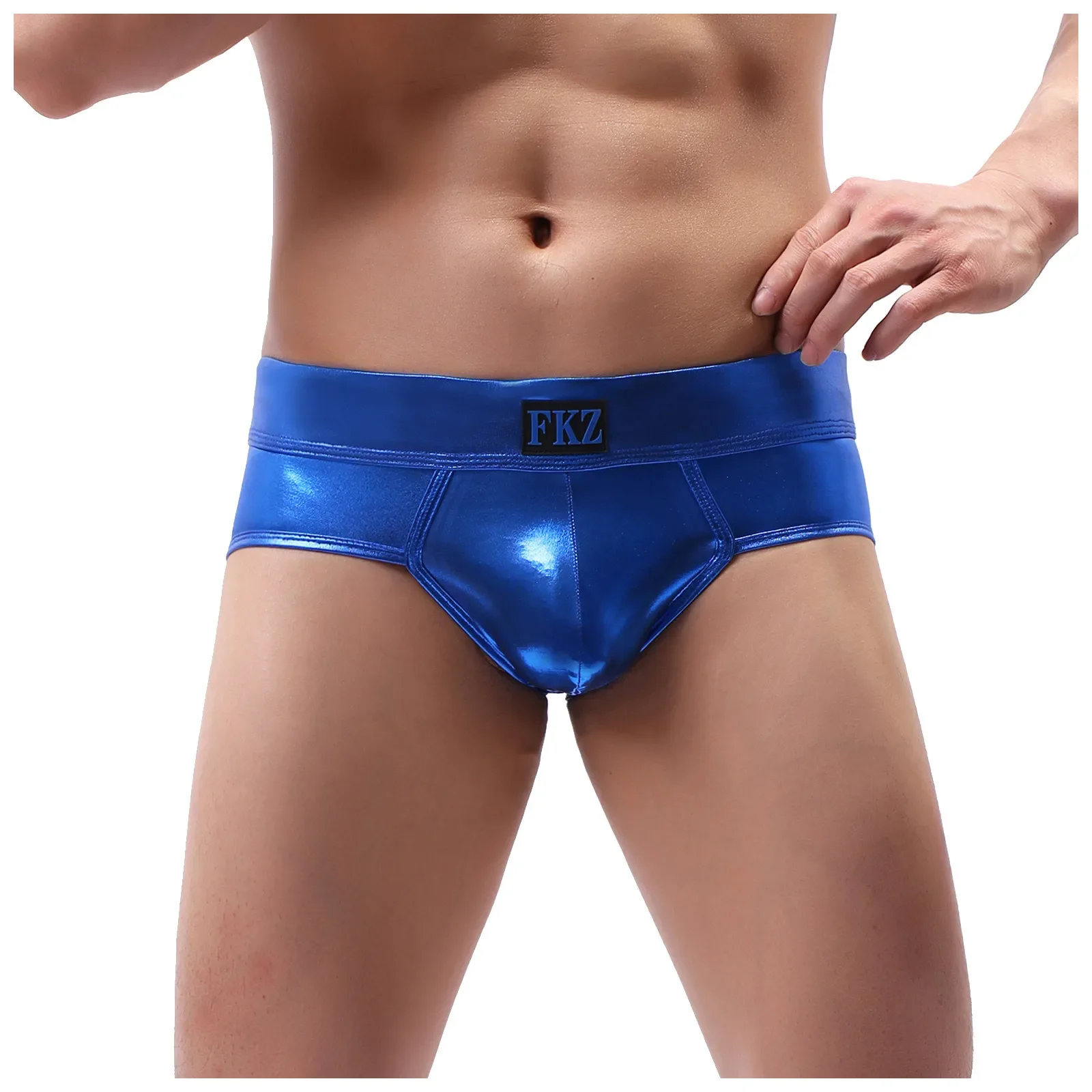 

Man'S Underwear Underpants Imitation Leather Ropa Interior Hombre Boxer Men Cueca Masculina Boxer Homme Calzoncillo Hombre