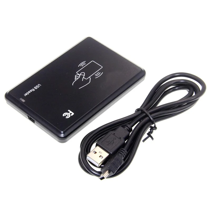 RFID Reader USB Port EM4100 TK4100 125khz ID IC 13.56mhz S50 S70 Contactless Card Support Window Linux