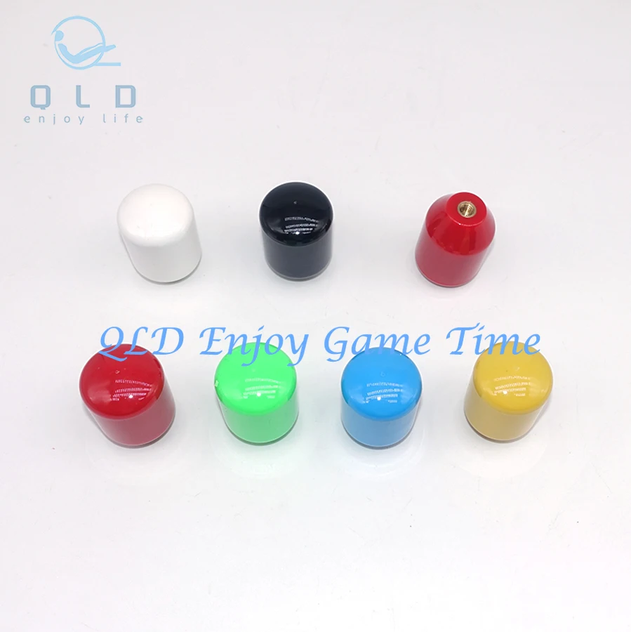 

2PCs NOBI Head Bullet Stick Top Ball, Rocker Balltop for Knob Sanwa SEIMITSU Joystick Command Diy Neo Geo Arcade Coin Game Parts