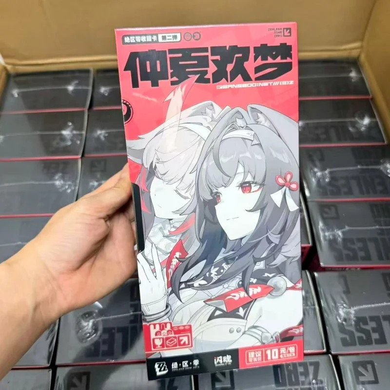 new-genuine-zenless-zone-zero-card-vol-2-midsummer-joyful-dreams‌-theme-game-anime-periphery-collectible-cards-toys-gifts