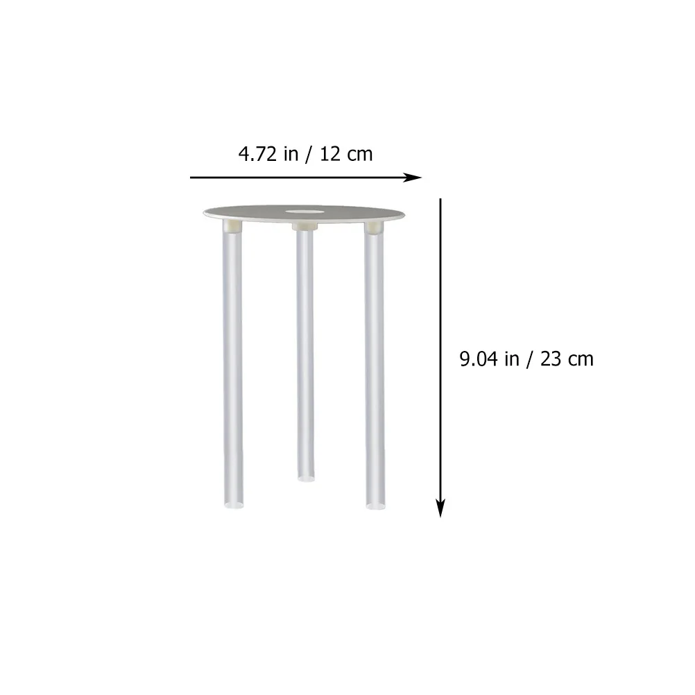 البلاستيك كعكة دعم القش الغذاء الصف المواد قوي متعدد الطبقات كعكة عرض قوس الحلوى متجر المنزل استخدام الحفلات