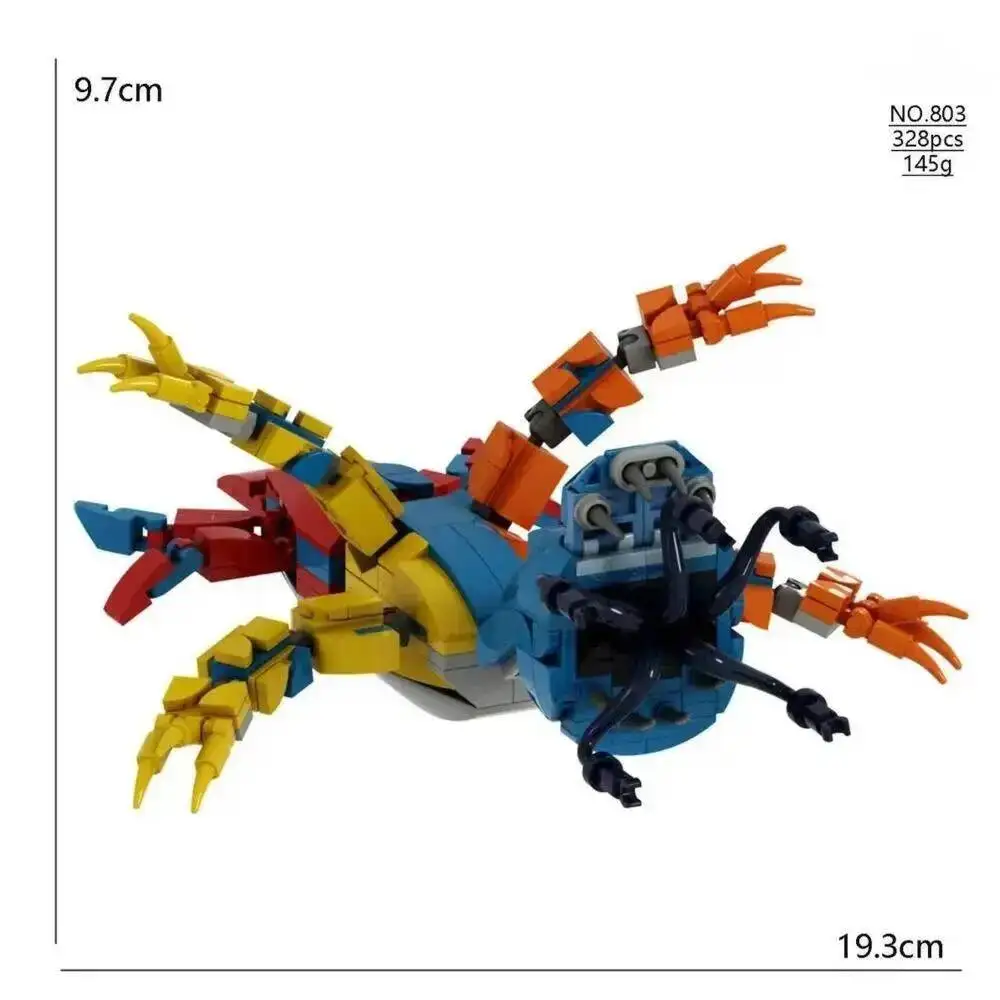 Poppy Playtime Spielzeug 5-teiliges Poppy Playtime Bausteine-Set Poppy Playtime Bausteine-Spielzeug Geburtstagsgeschenk für Schüler