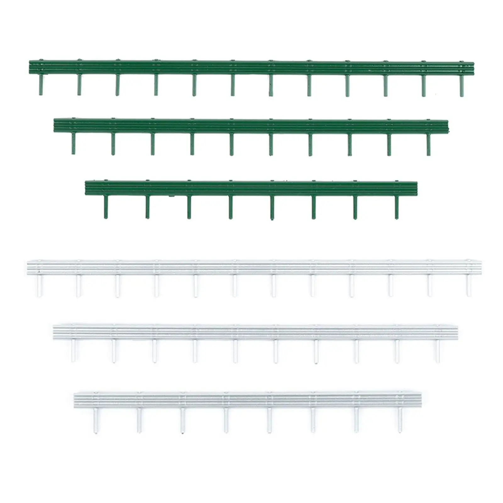 Model Road Scene Railing Train Scenery Diorama Scenery Project Crafts Landscape Ornament Miniature Landscape Architecture Mini